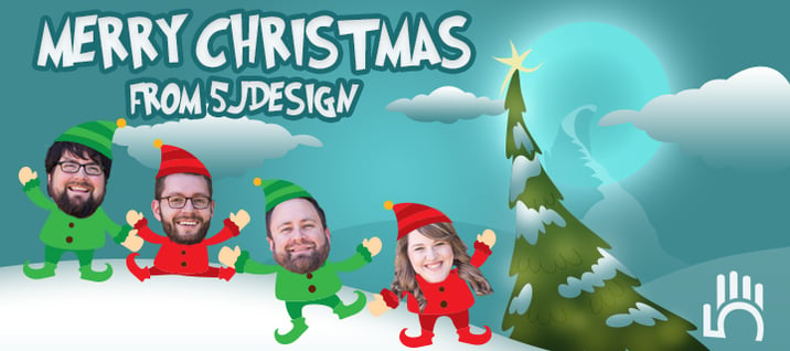 Merry Christmas from 5jDesign!